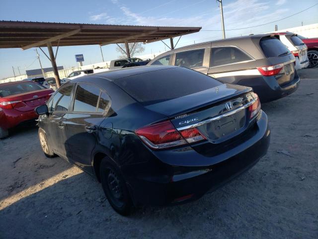 Photo 2 from auction – 2015 HONDA CIVIC LX with VIN 19XFB2F53FE112696