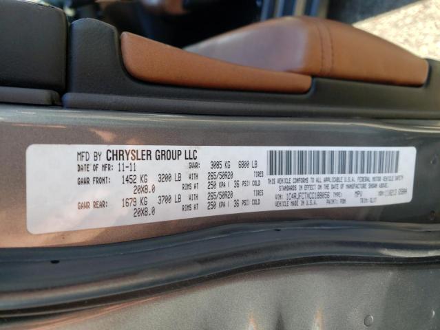 Photo 14 from auction – 2012 JEEP GRAND CHER with VIN 1C4RJFCTXCC188056