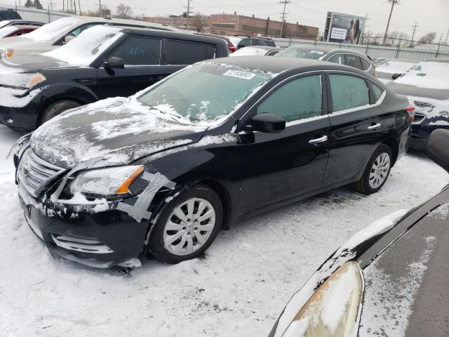 NISSAN SENTRA S 2015 with VIN 3N1AB7AP2FY256595 - Photo from auction