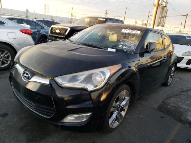 HYUNDAI VELOSTER 2012 with VIN KMHTC6ADXCU044153 - Photo from auction