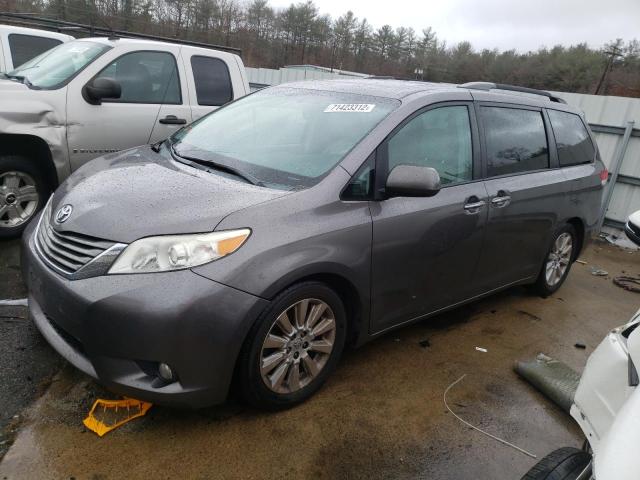 TOYOTA SIENNA XLE 2014 with VIN 5TDDK3DC1ES091446 - Photo from auction