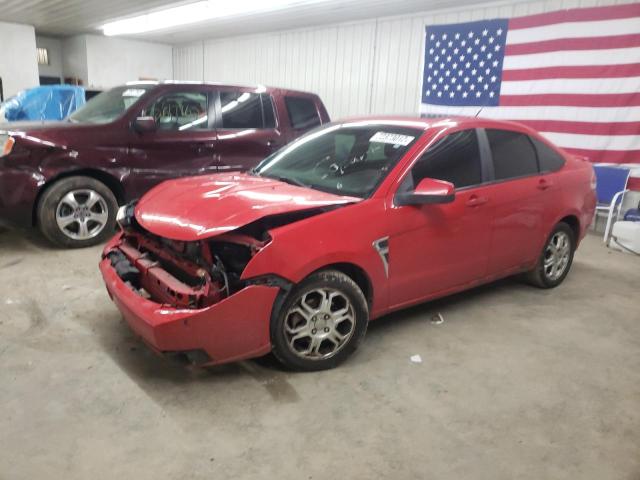 FORD FOCUS SE 2008 with VIN 1FAHP35N98W156721 - Photo from auction