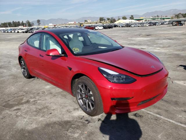 Photo 4 from auction – 2022 TESLA MODEL 3 with VIN 5YJ3E1EA5NF374005