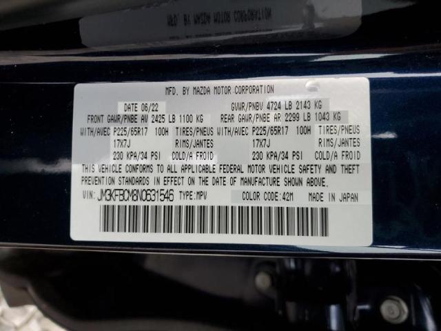 Photo 14 from auction – 2022 MAZDA CX-5 PREFE with VIN JM3KFBCM8N0631546