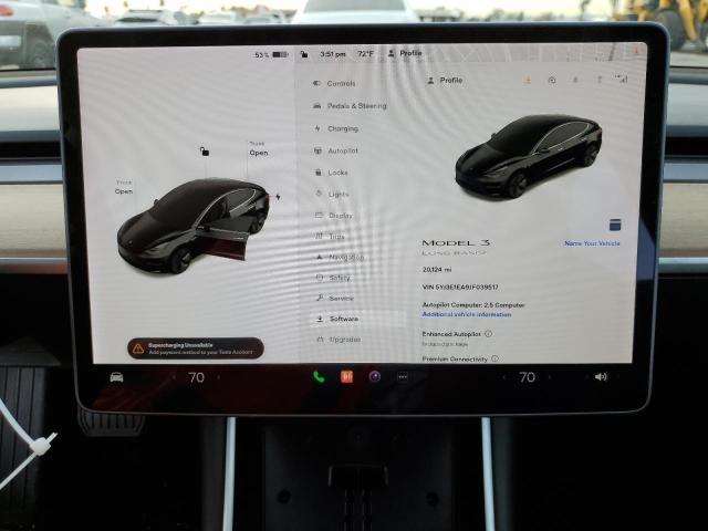 Photo 9 from auction – 2018 TESLA MODEL 3 with VIN 5YJ3E1EA9JF039517
