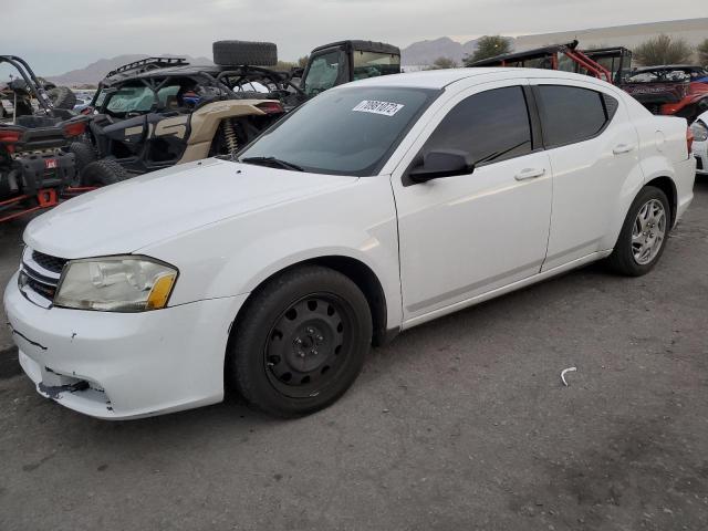 DODGE AVENGER SE 2012 с VIN 1C3CDZAB2CN216675 - Фото с аукциона