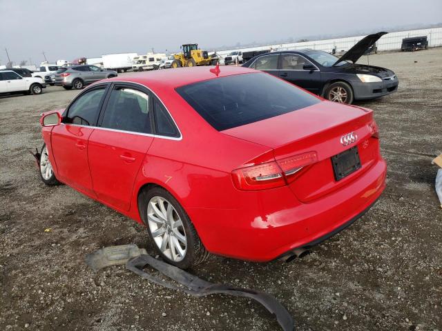 Photo 2 from auction – 2013 AUDI A4 PREMIUM with VIN WAUFFAFL1DN020456