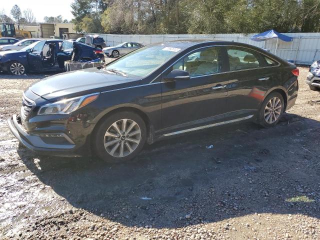 HYUNDAI SONATA SPO 2017 with VIN 5NPE34AF7HH585181 - Photo from auction