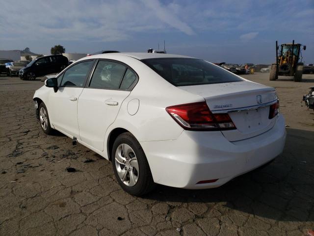 Photo 2 from auction – 2015 HONDA CIVIC LX with VIN 2HGFB2F56FH554605