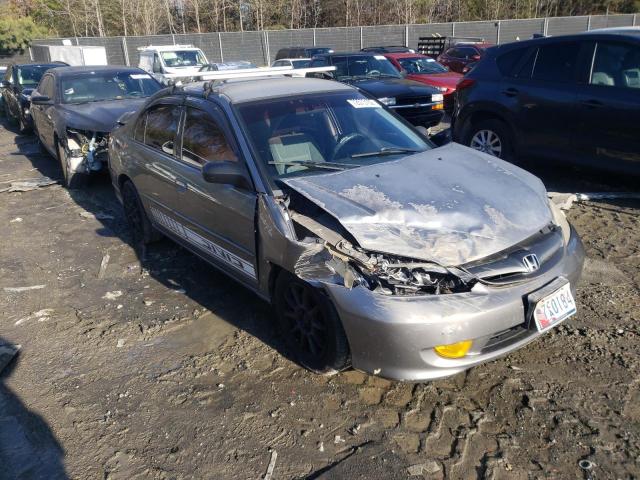 Photo 4 from auction – 2004 HONDA CIVIC LX with VIN 2HGES16554H541377