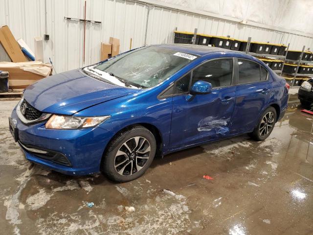 HONDA CIVIC EX 2013 with VIN 19XFB2F8XDE074830 - Photo from auction