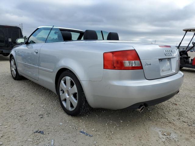 Photo 2 from auction – 2005 AUDI A4 QUATTRO with VIN WAUDT48H15K013505