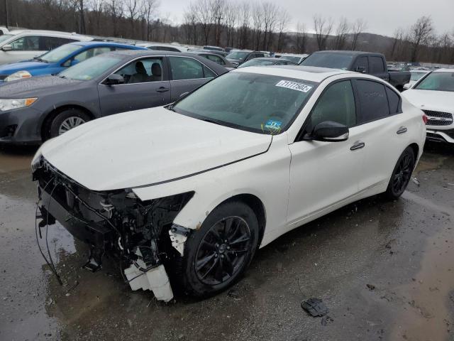 INFINITI Q50 BASE 2014 with VIN JN1BV7AR1EM696208 - Photo from auction