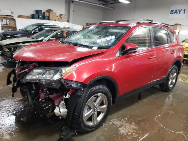 TOYOTA RAV4 XLE 2015 with VIN JTMRFREV6FD114214 - Photo from auction