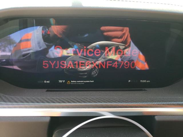 Photo 9 from auction – 2022 TESLA MODEL S with VIN 5YJSA1E6XNF479044