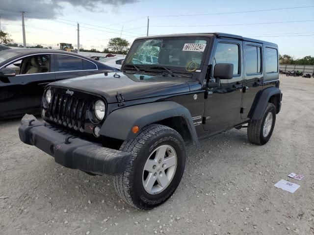 JEEP WRANGLER U 2018 with VIN 1C4BJWDG8JL878095 - Photo from auction