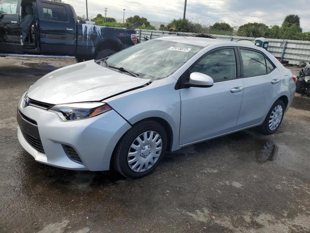 TOYOTA COROLLA 2015 with VIN 2T1BURHE6FC296805 - Photo from auction