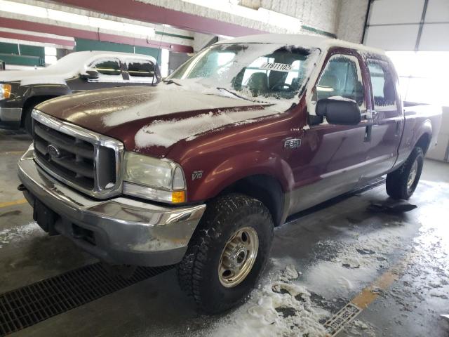 FORD F250 SUPER 2004 with VIN 1FTNW21S94EA13273 - Photo from auction