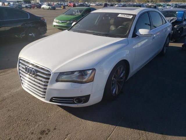 AUDI A8 L QUATT 2012 with VIN WAURVAFD1CN021565 - Photo from auction