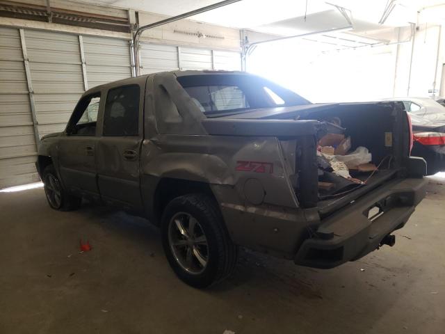 Photo 2 from auction – 2002 CHEVROLET AVALANCHE with VIN 3GNEK13T32G265853