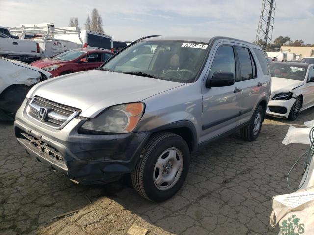 HONDA CR-V LX 2004 with VIN JHLRD68414C021646 - Photo from auction