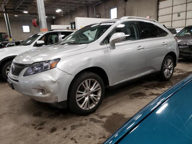 LEXUS RX 450 2010 with VIN JTJBC1BAXA2005219 - Photo from auction