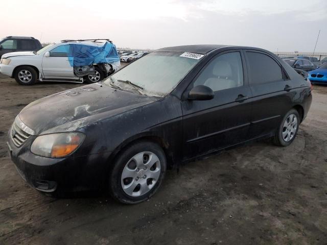 KIA SPECTRA EX 2009 with VIN KNAFE222495611801 - Photo from auction