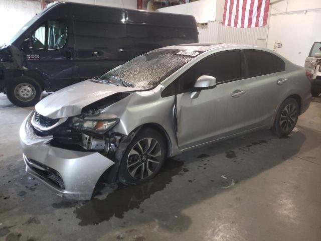 HONDA CIVIC EX 2013 with VIN 19XFB2F85DE088683 - Photo from auction