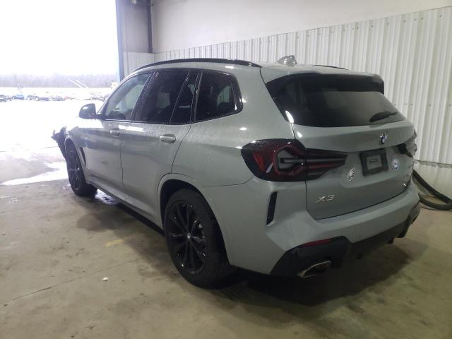 Photo 2 from auction – 2022 BMW X3 XDRIVE3 with VIN 5UX53DP02N9K97414