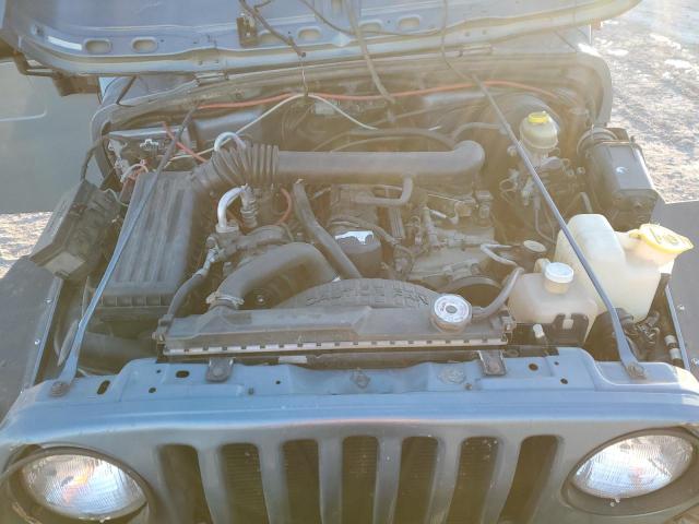 Photo 11 from auction – 1999 JEEP WRANGLER / with VIN 1J4FY19S8XP443263