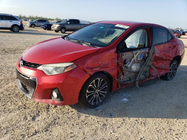 TOYOTA COROLLA L 2016 with VIN 5YFBURHE2GP492595 - Photo from auction
