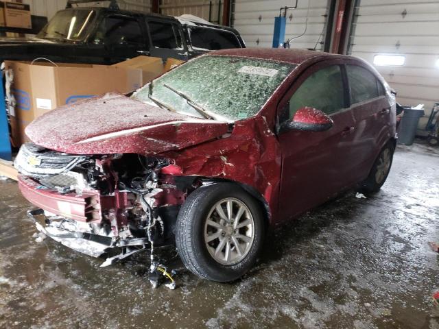 CHEVROLET SONIC LT 2017 with VIN 1G1JD5SHXH4107210 - Photo from auction