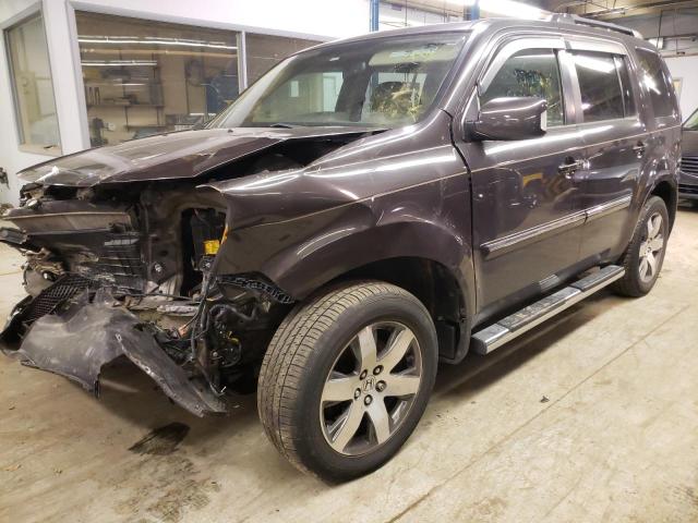 HONDA PILOT TOUR 2013 with VIN 5FNYF4H93DB078727 - Photo from auction