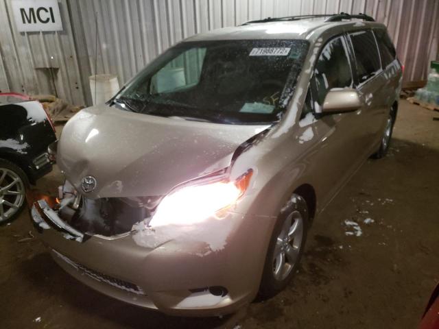 TOYOTA SIENNA LE 2013 with VIN 5TDKK3DC9DS330862 - Photo from auction