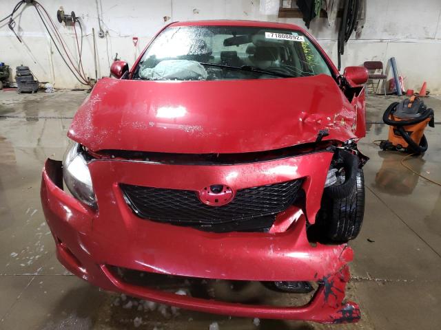 Photo 5 from auction – 2009 TOYOTA COROLLA BA with VIN 2T1BU40EX9C154704