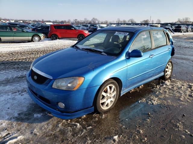 KIA SPECTRA5 2005 with VIN KNAFE162255086414 - Photo from auction