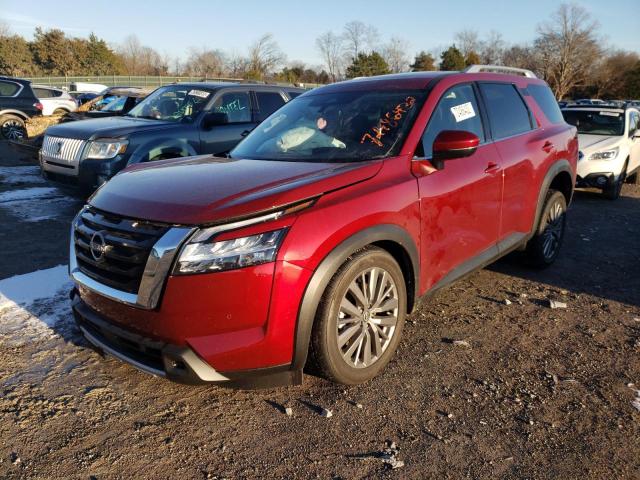 NISSAN PATHFINDER 2023 with VIN 5N1DR3CB0PC209135 - Photo from auction