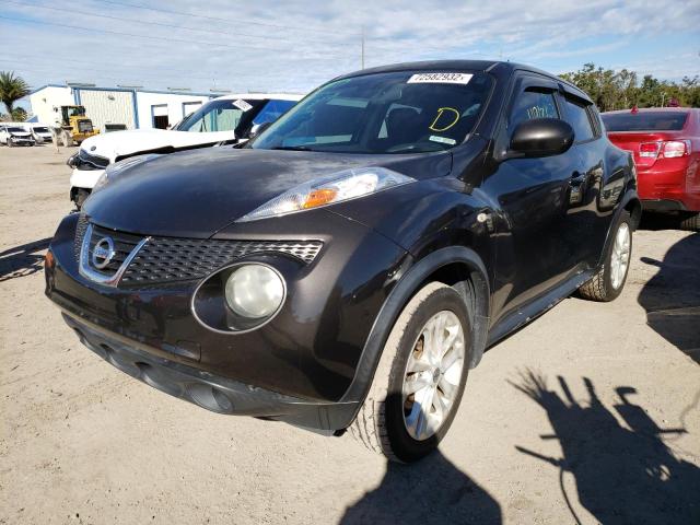 NISSAN JUKE S 2012 with VIN JN8AF5MR1CT109986 - Photo from auction