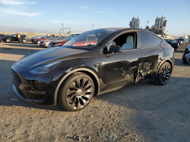 TESLA MODEL Y 2022 with VIN 7SAYGDEF4NF520491 - Photo from auction