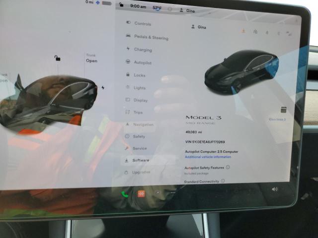Photo 8 from auction – 2018 TESLA MODEL 3 with VIN 5YJ3E1EA6JF173269