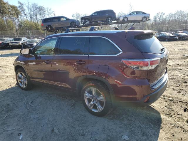 Photo 2 from auction – 2016 TOYOTA HIGHLANDER with VIN 5TDDKRFH2GS333692