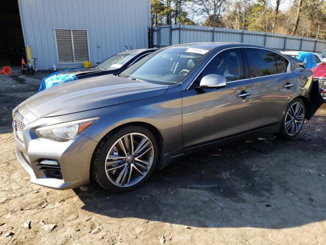 INFINITI Q50 BASE 2015 with VIN JN1BV7AP2FM338566 - Photo from auction