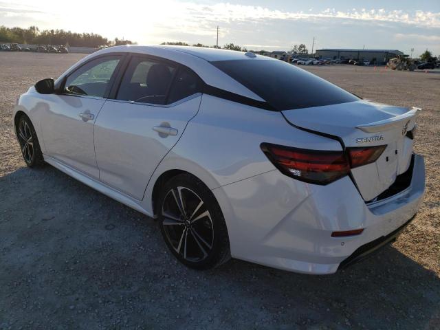 Photo 2 from auction – 2021 NISSAN SENTRA SR with VIN 3N1AB8DV7MY259294