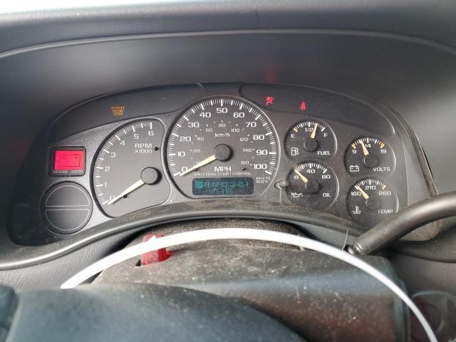 Photo 9 from auction – 2002 CHEVROLET AVALANCHE with VIN 3GNEC13T82G235714