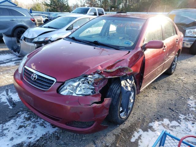 TOYOTA COROLLA CE 2008 with VIN 2T1BR32E88C908531 - Photo from auction