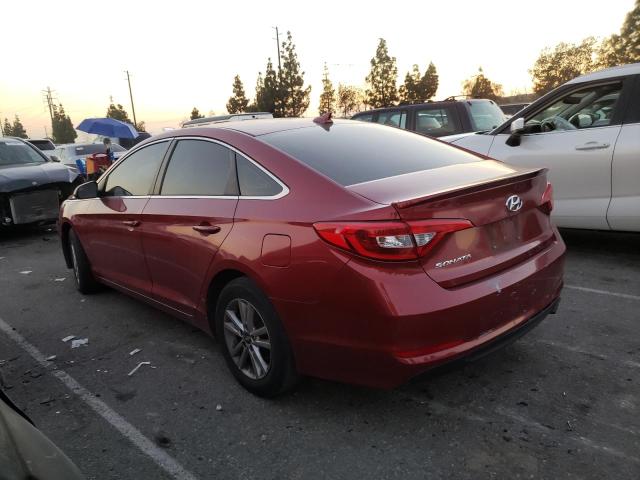 Photo 2 from auction – 2016 HYUNDAI SONATA SE with VIN 5NPE24AF4GH408783