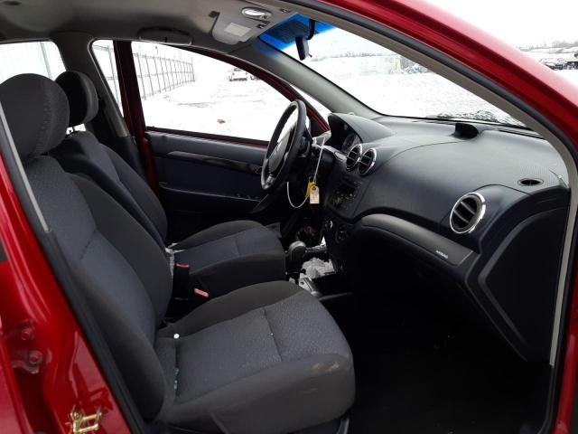 Photo 7 from auction – 2007 CHEVROLET AVEO LT with VIN KL1TG56627B048140