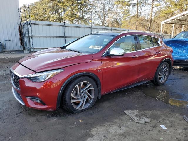 INFINITI QX30 BASE 2017 with VIN SJKCH5CPXHA020884 - Photo from auction