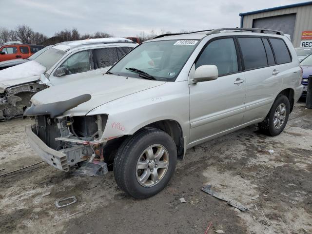 TOYOTA HIGHLANDER 2007 with VIN JTEEP21A770202263 - Photo from auction