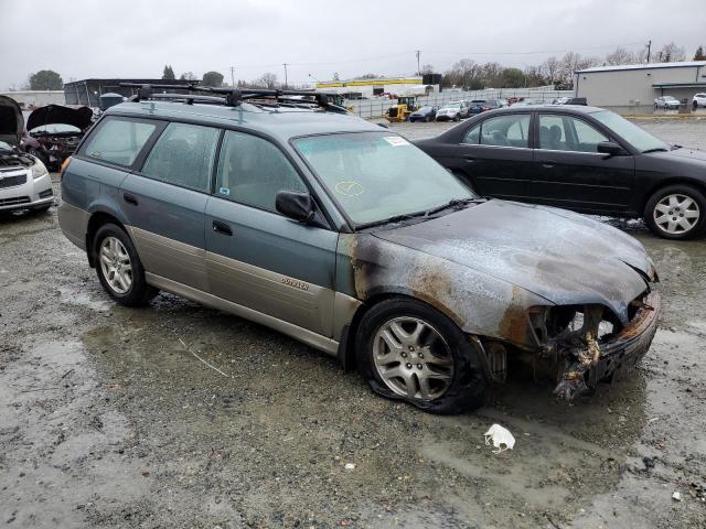 Photo 4 from auction – 2001 SUBARU LEGACY OUT with VIN 4S3BH675317672309